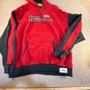 NASCAR Tony Stewart 14 Office Depot Winners Circle Hoodie Mens XXL Red Black